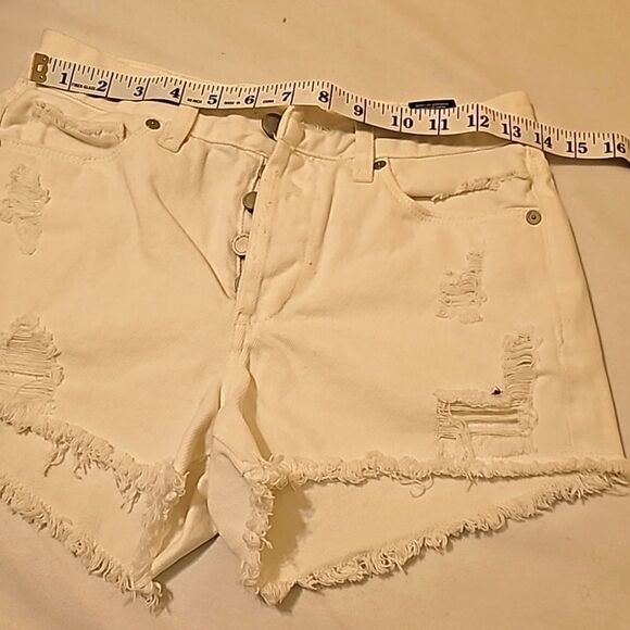 BLANK NYC WHITE DENIM JEANS SIZE 25 - Picture 5 of 9